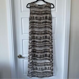 ZARA sheer cover up dress
